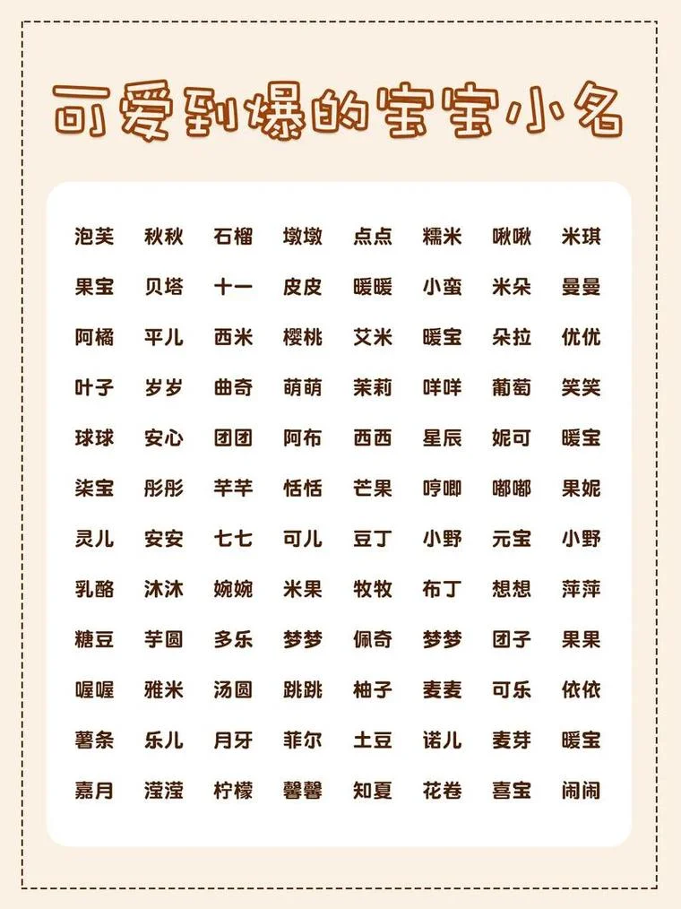 男孩的乳名叫什么好_1