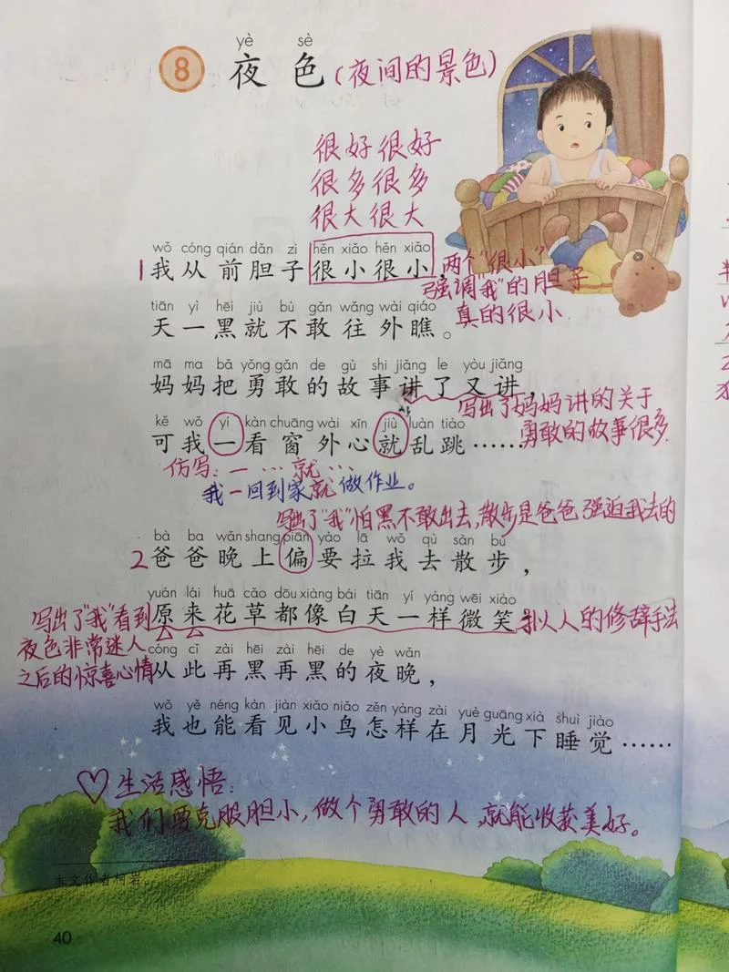 课文夜色告诉我们什么道理-夜色中的道理