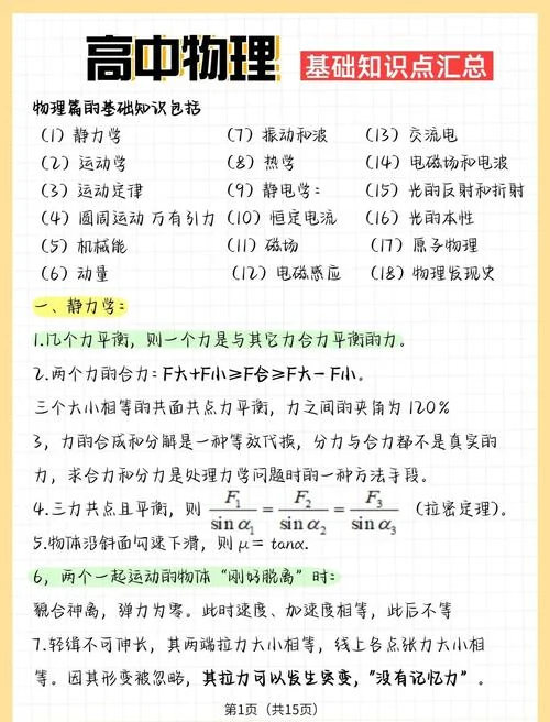 高中怎样提高成绩物理成绩_2