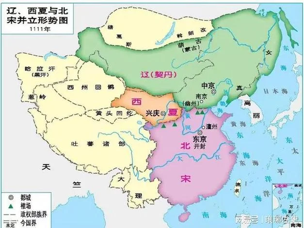 中国古代历史地图-华夏古地图