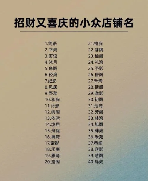 电商企业起名_2