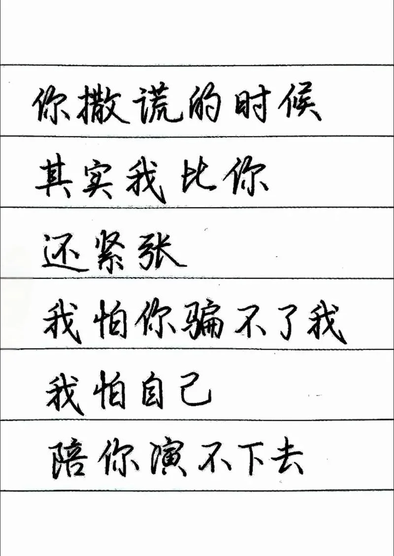 看透了说谎的人的说说_2