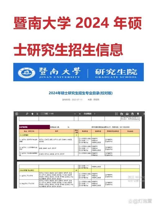 暨南大学考研究生难吗_1