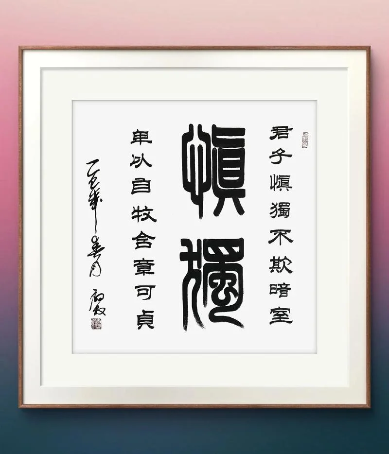 君子必慎其独也出自_1