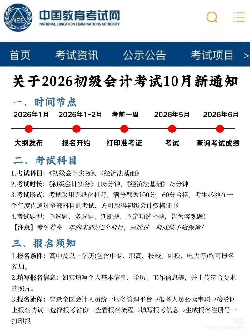全国初级会计报名条件-全国初级会计报名限