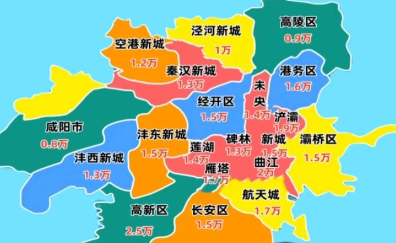西安面积多少平方公里-西安市面积