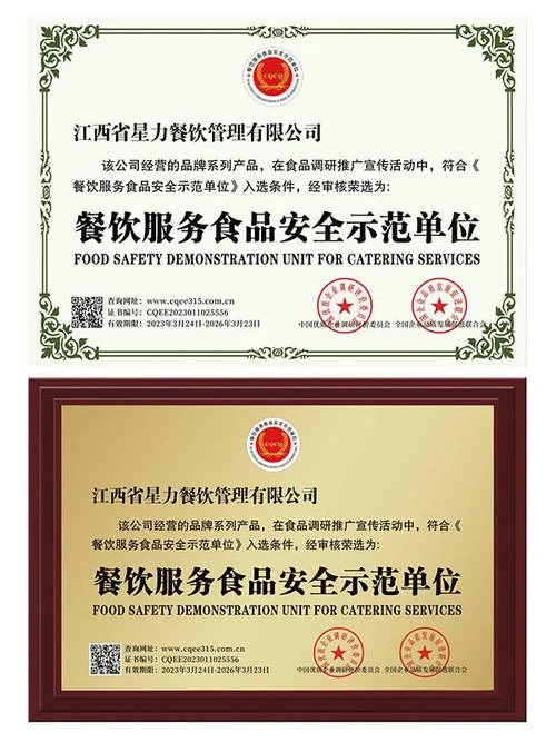 餐饮公司企业资质等级_2