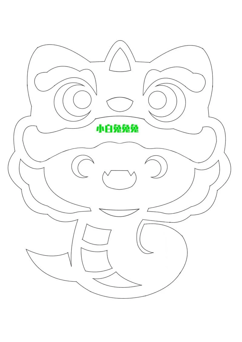 最简单的窗花简笔画_1