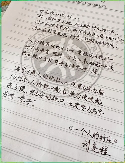 一个人的村庄感悟_2
