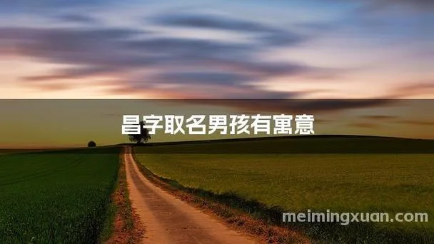 昌字起名男孩_1