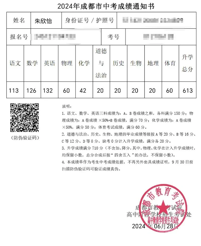 中科院附中中考成绩_1