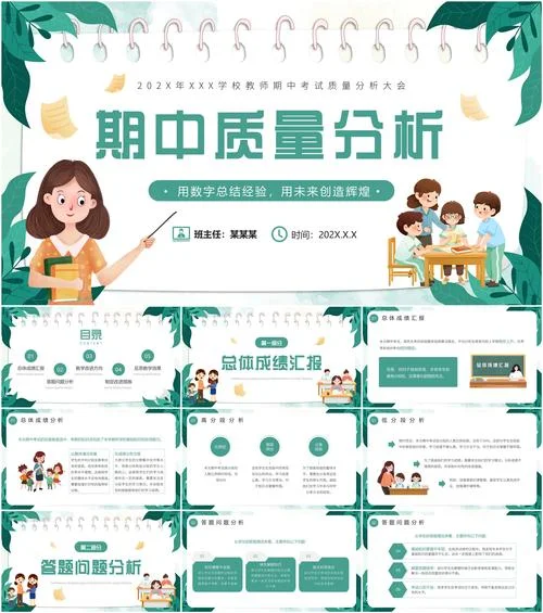 成绩分析班会-成绩分析班会