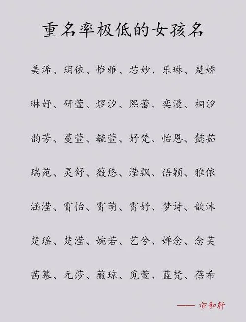 用成语为女孩子起名字-成语取名女孩