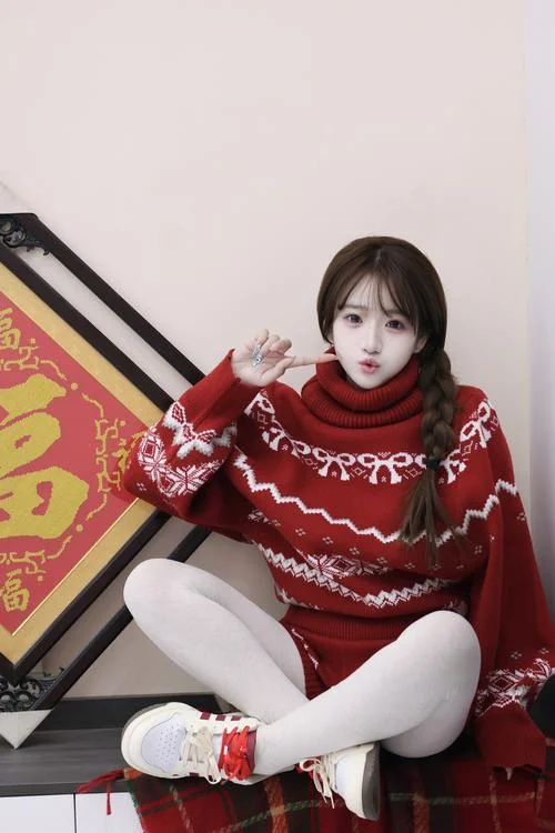 中学生过年穿搭_1
