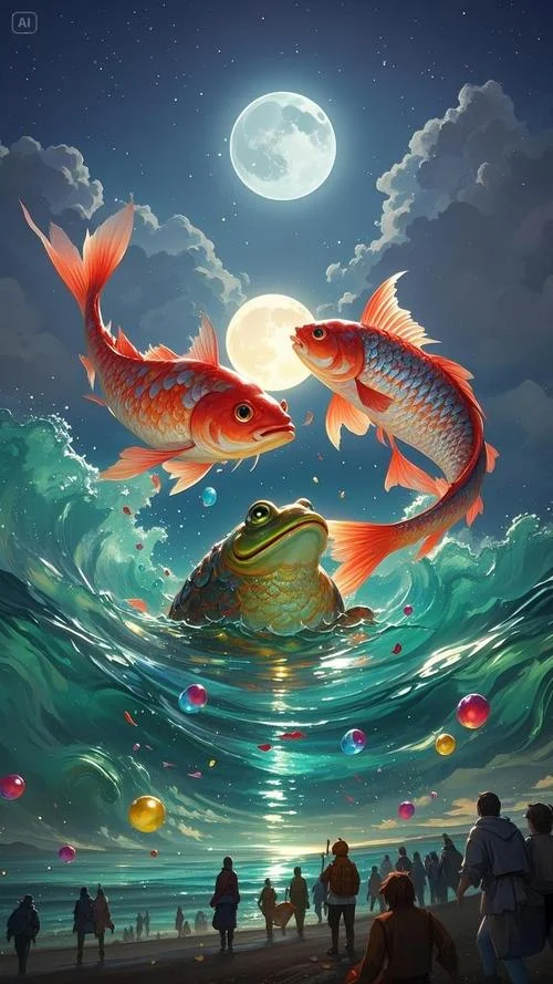 梦见鱼和蛇还有蛤蟆-梦鱼蛇蛤蟆