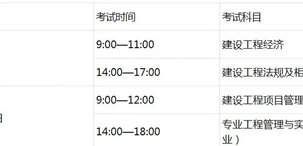 天津一建考试时间安排_1