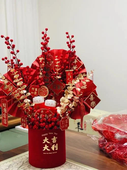 新年送什么花寓意好_1