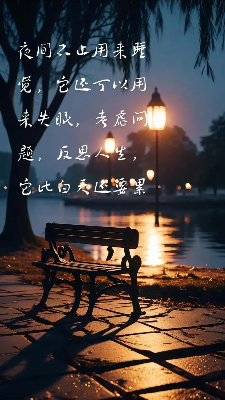夜景人生感悟一句话_2