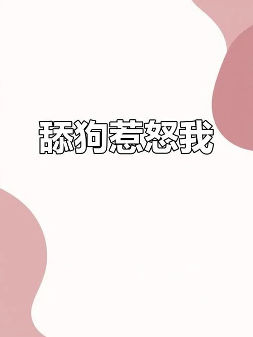 被人舔狗的文案搞笑_2