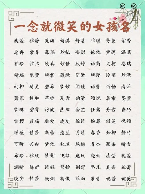 女子起名字_1
