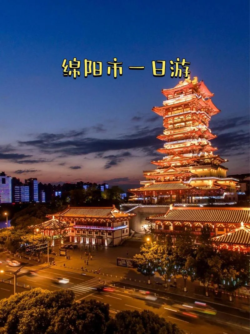 绵阳市区景点介绍-绵阳城区景点概览