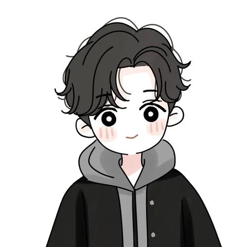 男生简笔画动漫头像_1