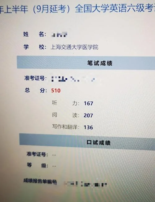 英语六级6月成绩_2