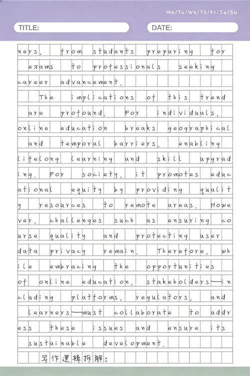考研英语作文高分范文_2