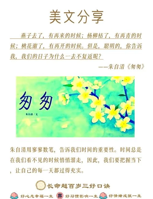 朱自清匆匆品读感悟-朱自清匆匆品读感悟