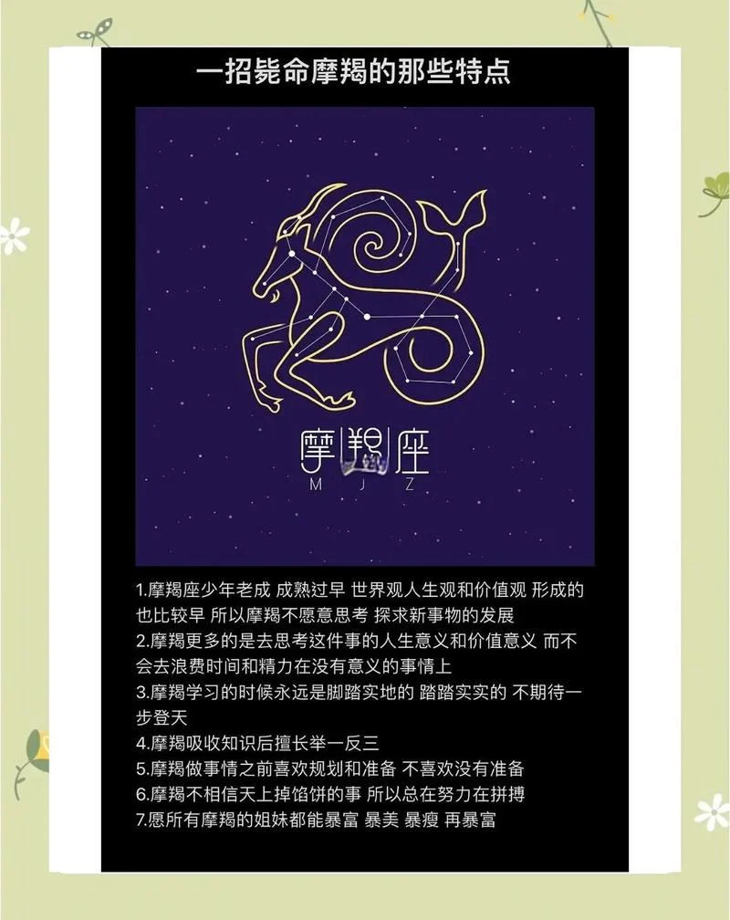摩羯座本月运势2019_1