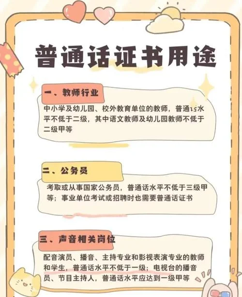 普通话报名条件有哪些_2