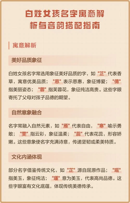 白氏女孩起名大全俩字_1