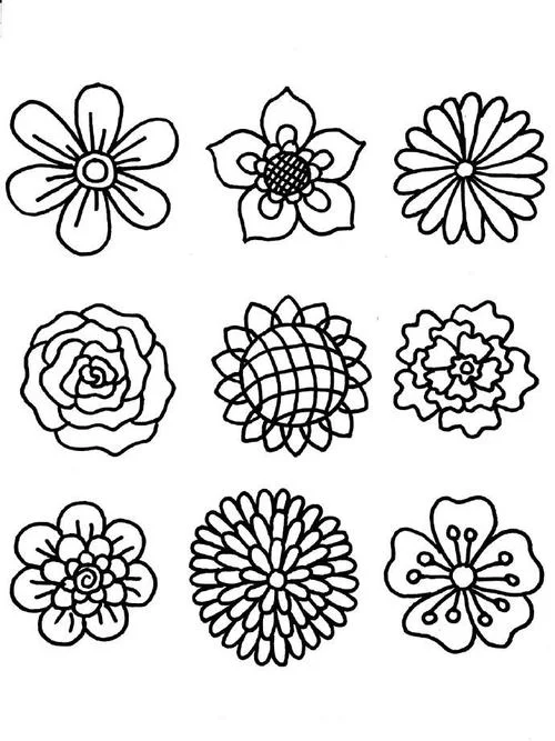花纹图案简笔画_2