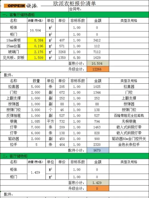 一多少定制平方衣柜钱_1