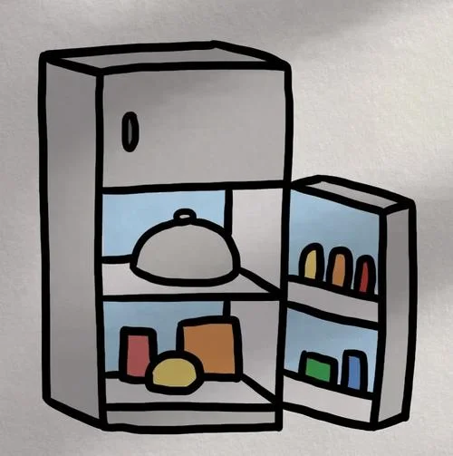 电冰箱简笔画_1