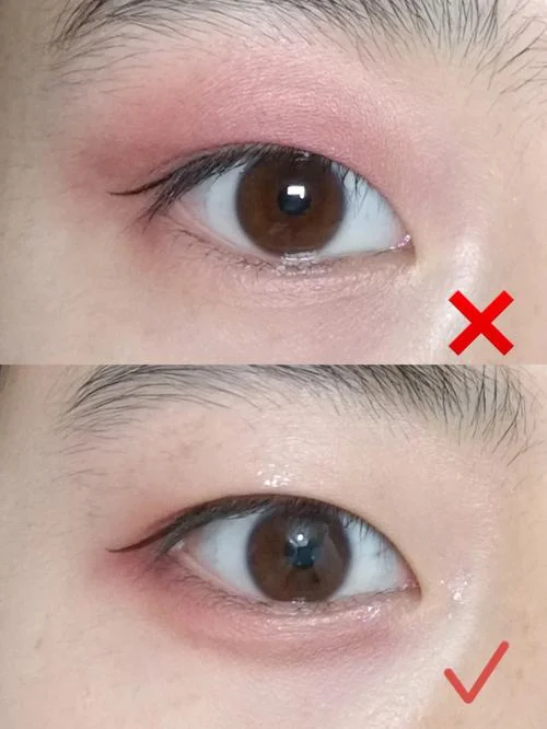 初学者内双眼影怎么画_1