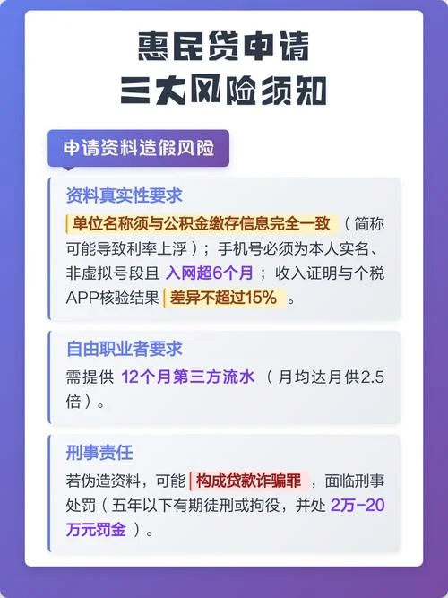 惠民贷款需要什么条件_2