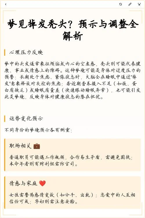是秃顶梦见长头发了_1