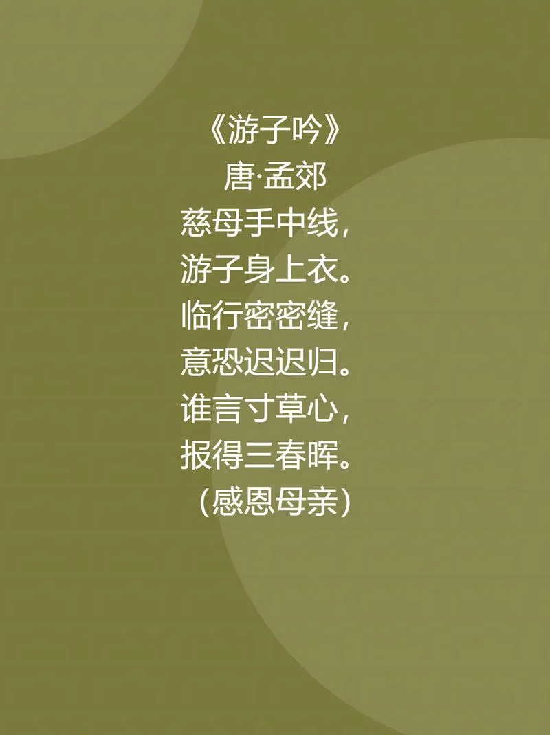 游子吟的作者是谁_2