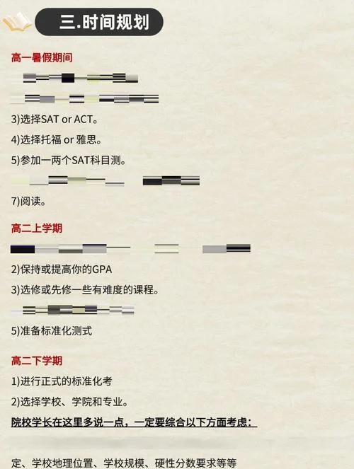 美国本科留学申请规划_1