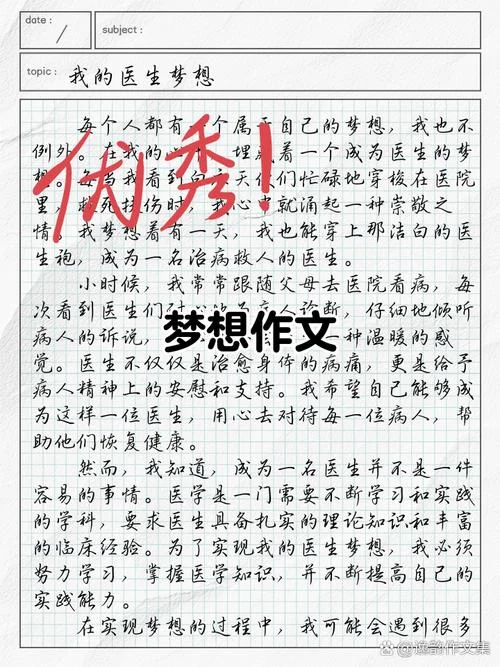 梦见高考作文-高考作文梦境