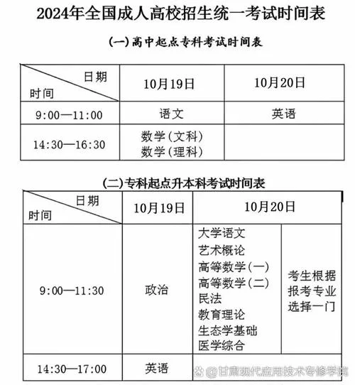 成人高考是几月份考试_1