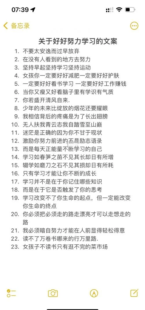 鼓励小学生学习文案_2