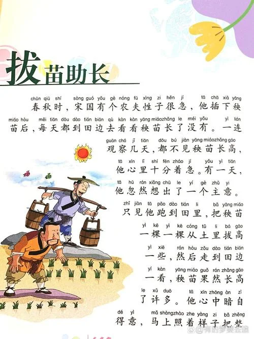 拔苗助长意思和道理_1