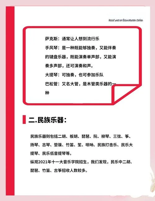 乐器艺考有哪些内容_1