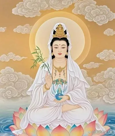 孕妇梦见观音菩萨佛像-