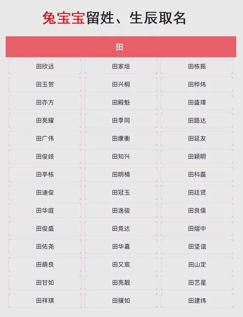 田姓女孩起名取名参考_2