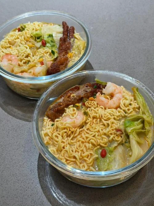 用微波炉怎么煮方便面_2