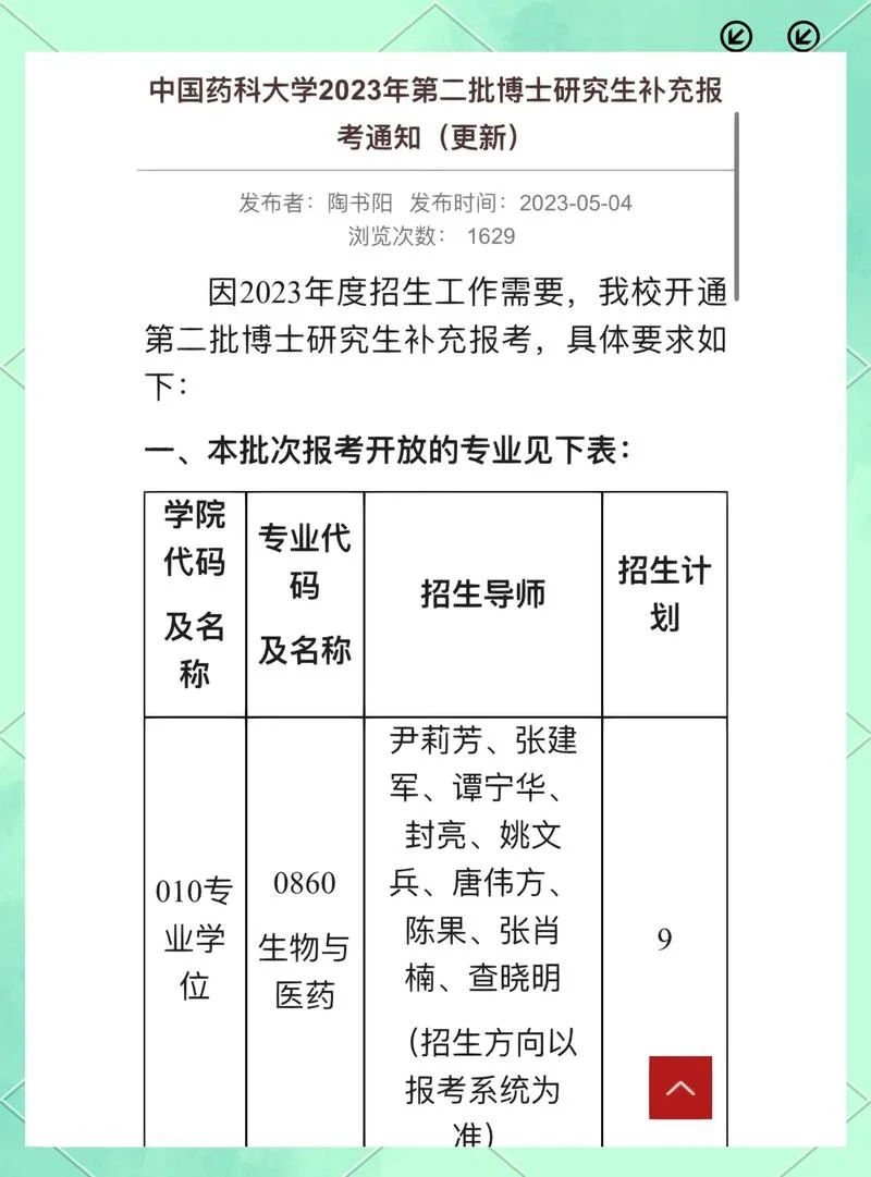 2023届考研学校及专业-23考研院校专业