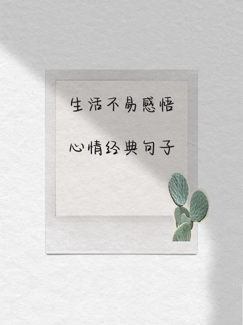 心情说说感悟生活图片_2